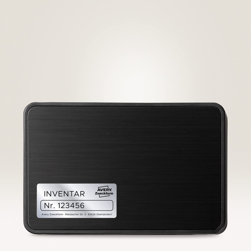 Avery Zweckform L6011-20 Heavy-Duty Labels 63.5 x 29.6 mm Weather-Resistant