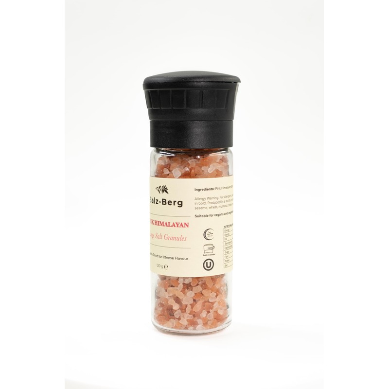Salz-Berg Pink Himalayan, Large Himalayan Salt Granules for any Dish.