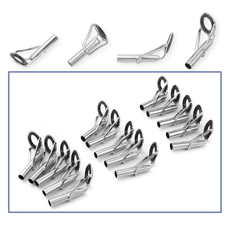 Top Guide Rod Guide Stainless Steel 10# Fishing Rod Tip