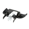 Car Rear Outer Exterior Door Handle Black ABS Replacement for