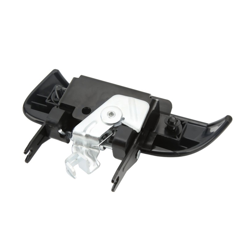Car Rear Outer Exterior Door Handle Black ABS Replacement for