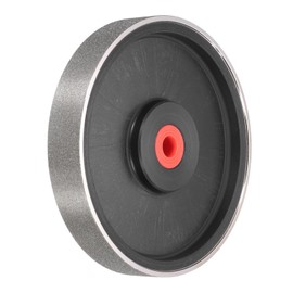 sourcing map Diamond Lapidary Wheel 6 Inch x 1 Inch with 1" Arbor Hole 240 Grit Jewelry Grinding Wheels with Reducers, for Stone, Marble, Gem, Glass, Ceramics, Crystal, Cemented Carbide, Steel