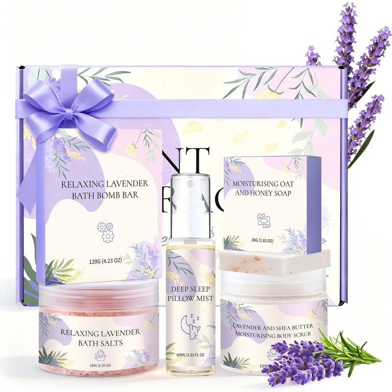 Roseye - Kit de spa de 5 piezas, regalos de