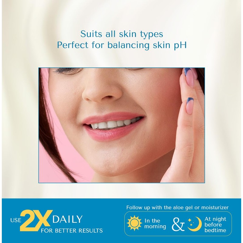 Barva Refreshing Face Wash with Neem, Aloe Vera & Peppermint,