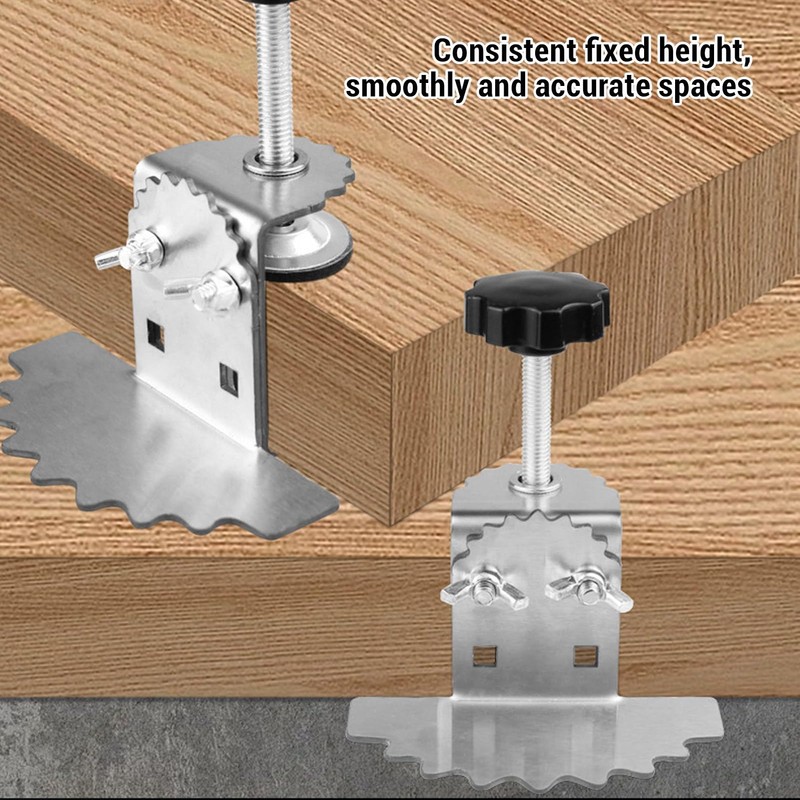 Cabinet Drawer Installation Clamps, 4Pcs Cabinet Door Installation Positioner, Stainless