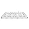 Chocolate Mold Half-Egg 2-7/8" 8 Cavities. Buy 2 molds to