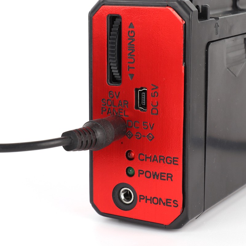 Radio FM AM SW Portable Radio Support Solar Battery Charging