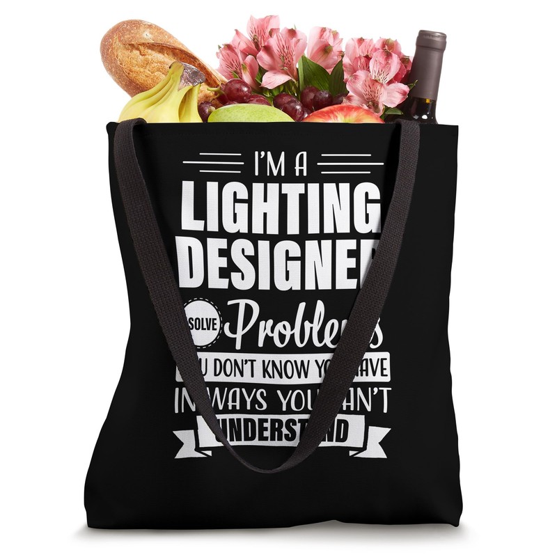 Lighting Designer Funny Problems Theater Professional Tote Bag