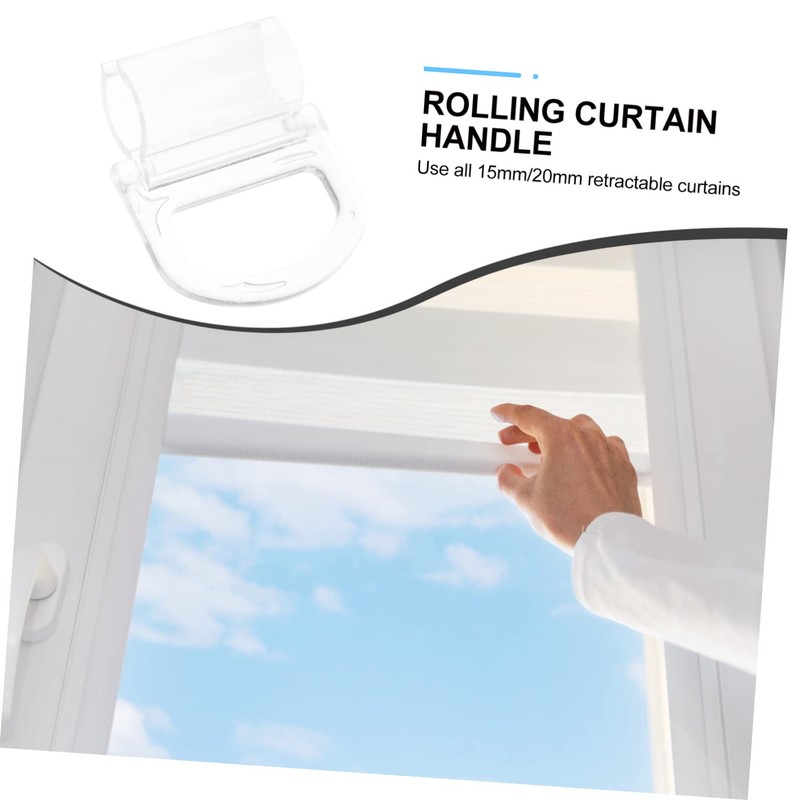 Roller Handle 10pcs Roller for Down Window Clamp Fit Blinds