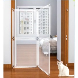 고양이 중문 개벽 강아지 방묘문 주방 반려동물 [F. 71CM 높이 6개 1줄] Cat Barrier Pet Gate for Dogs, Kitchen, Height 71CM, 6 Panels 1 Line