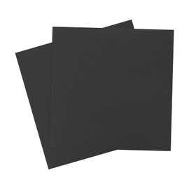 sourcing map Foam Sheets Crafts 10x10 Inch 7mm EVA Craft Foam Paper Foam Sheets for Crafts Projects DIY Cosplay Modeling, Black, 2 Sheets