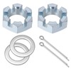 2 Set Trailer Axle Nut Kit Castle Nut Kit for