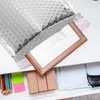MECCANIXITY Thermal Bubble Mailer, 9.1 × 7.1 Inch Silver Self