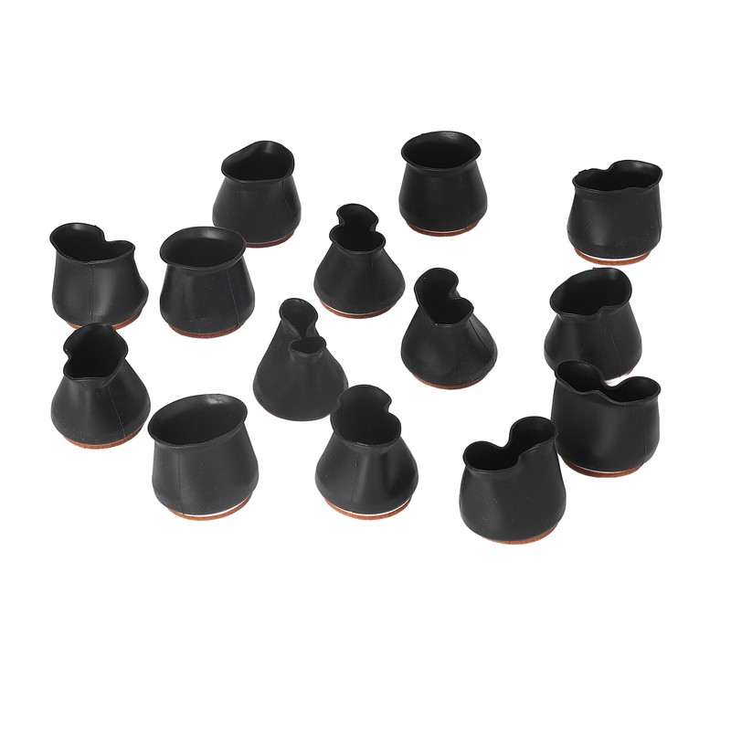 20 Pcs Chair Leg Floor Protectors Silicone Anti Slip Abrasion
