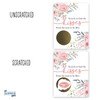 My Scratch Offs - Tarjetas de rascar florales rosadas de
