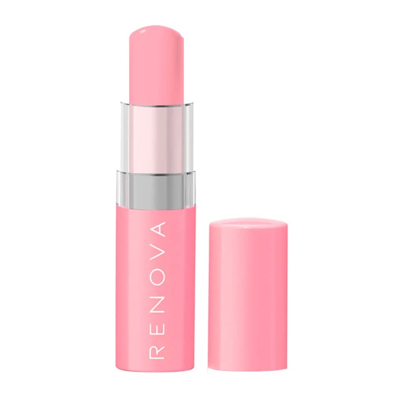 Renova Balsamo Para Labios Humectante, Vainilla Pink, 4.6 G