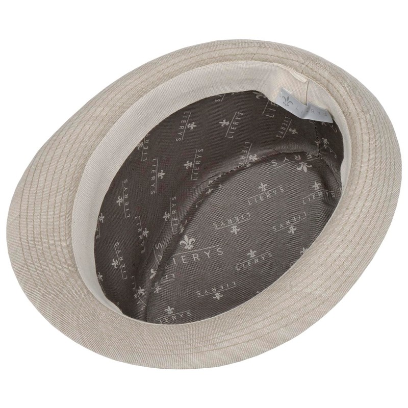 LIERYS Twotone Trilby Fabric Hat - Elegant Sun Hat -