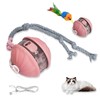 Oiuyamn Cat Interactive Ball Toys, Smart Ball for Indoor Cats,