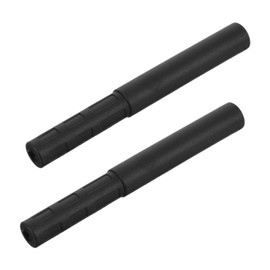 BESPORTBLE 2pcs Carbon Fiber Golf Shaft Extension Rods for Drivers Irons Putters Durable High Strength Club Extension Adapters for Enhanced Performance