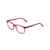 Calabria Ernest 4854 Cat-Eye Reading Glasses +0.00 Raspberry Red Rose