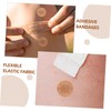 KOMBIUDA 100pcs Elastic Fabric Wound Care Patch Pressure Patch for