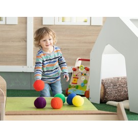 Betzold Sport Sheepskin Ball Set Children's Play Ball Skin-friendly