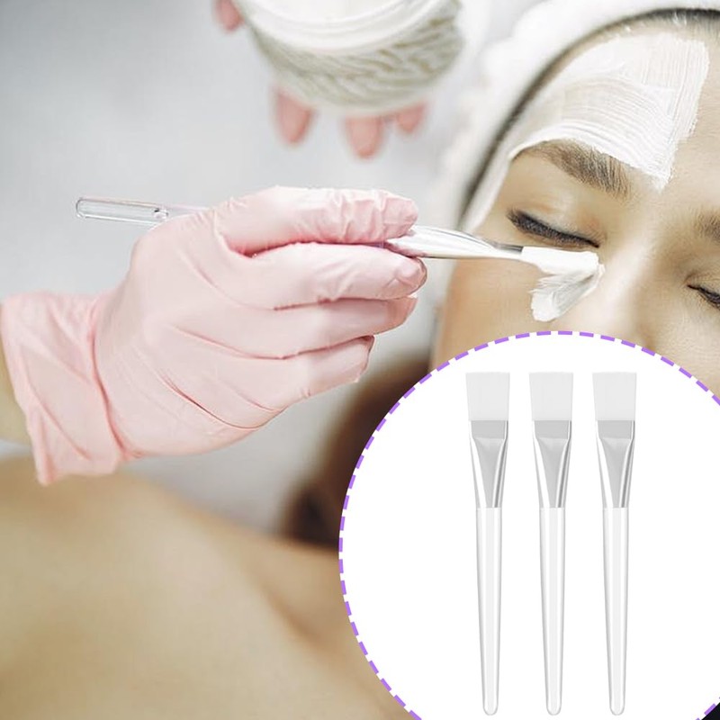 24PCS Face Mask Applicators, Soft Facial Brushes for Cosmetic &