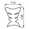 Daytona PROGRIP 98002 Motorcycle Anti-Scratch Seal Tank Pad 1 Piece