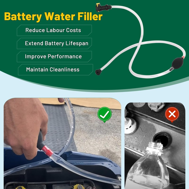 Micacia Golf Cart Water Filler for Trojan HydroLink Watering System,