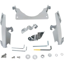 Memphis Shades MEK1920 Trigger-Lock Mounting Kit (Polished for Suzuki VL1500 Boulevard 2005-2009)