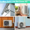 Cenipar 3" W 18.5Ft Mini Split Line Set Cover Line