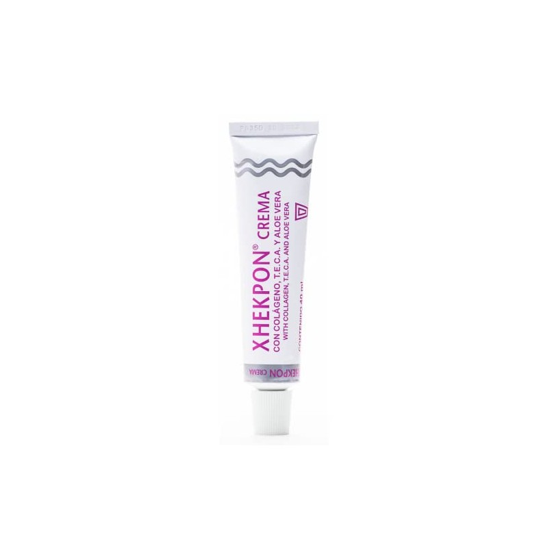 Xhekpon Crema Cuidado Piel Cara Cuello Escote Colágeno Hidrolizado Aloe
