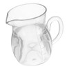 ULTECHNOVO Small Wine Decanter with Handle Transparent Pitcher for Easy
