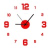 Frameless DIY Wall Clock for Living Room and Office –