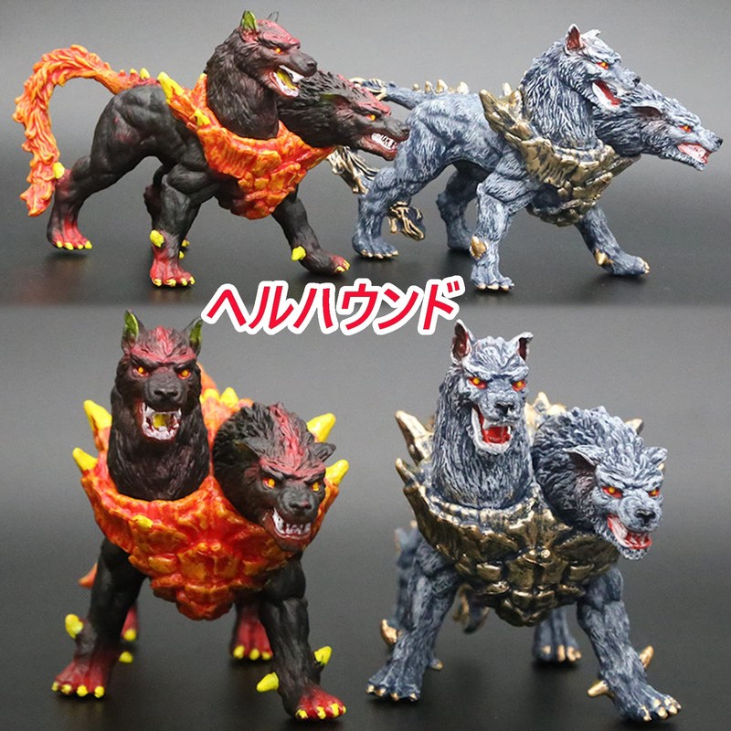 UTST White Dragon Figure Monster Doll Hellhound Mythical Figure 6