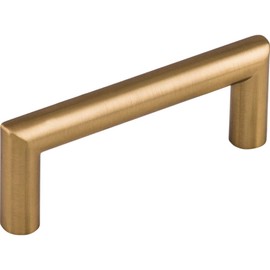 Top Knobs - TK940HB - Kinney Pull 3" - Honey Bronze - Lynwood Collection