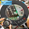 Coyeth 10X Magnifying Glass with Light and Stand, 5 Color