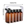 5pcs Travel Bottles 100ml, Refillable Travel Containers For Toiletries, Small