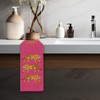 FIicy Hot Pink Tiger Decor Hand Towels, Trendy Hot Pink