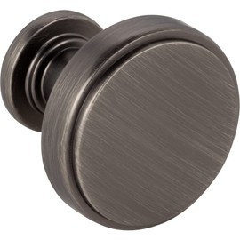Jeffrey Alexander 1-1/4" Overall Length Brushed Pewter Richard Cabinet Knob