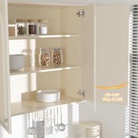 Chibery 50 Pack Full Overlay Cabinet Hinges, Regular Standard Closing, Slide-on, Self-Closing, Frameless Concealed Euro 105 Degree Compact Hinges for Kitchen, Bathroom, 3/4" Overlay, Nickel Plated