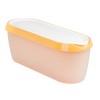 Tovolo Glide-A-Scoop Reusable Ice Cream Tub, Sunburst – Airtight BPA-Free