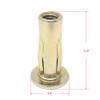 Metal Magery Steel PRE-BULBED Shank Threaded Insert Multi Grip Rivet