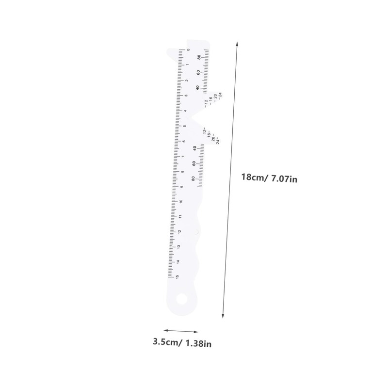 Healeved 5pcs Pupil Distance Ruler Accurate Pupillary Distance Measuring Tools