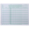 Murray Sporting Goods Classic Basketball Scorebook - 35 Games Green