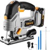 Jig Saw Cordless Electric Tool: DEKOPRO 20V Power Jigsaw with