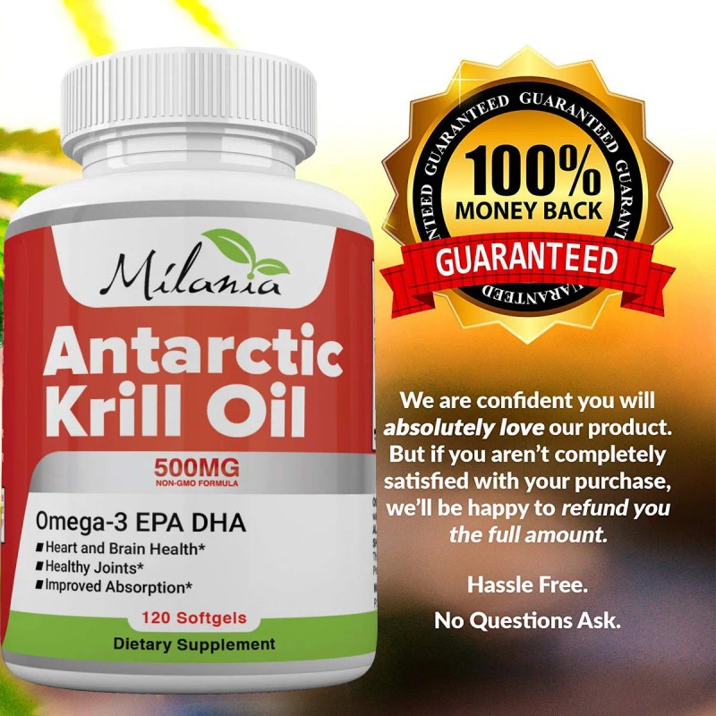 Milania Aceite De Krill Antrtico 120 Softgels