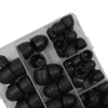 Tiardey 145pcs Plastic Cap Nuts Set Hex Nut Cover M4