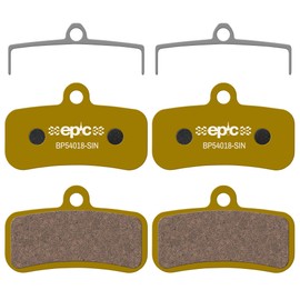epic Disc Brake Pads for Shimano Brakes | D01S, D02S, H01A, H03C | Fits Cues, Deore, Saint, SLX, XT, Zee | Organic, Semi-Metallic, Sintered, Ceramic & E-Bike Options | 2 Sets (Sintered)