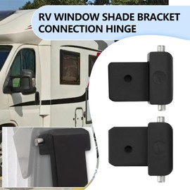 SG Store 2 Pair Camper Van Blind Hinge Repair Compatible with Remis Telescopic Guide Left and Right Compatible with Ducato Transit Sprinter Master Motorhome Replacement Part